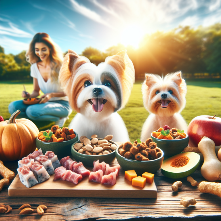 Offering Nutritious Treats to Small Dogs
