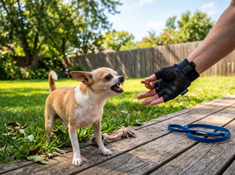 how to train an aggressive chihuahua