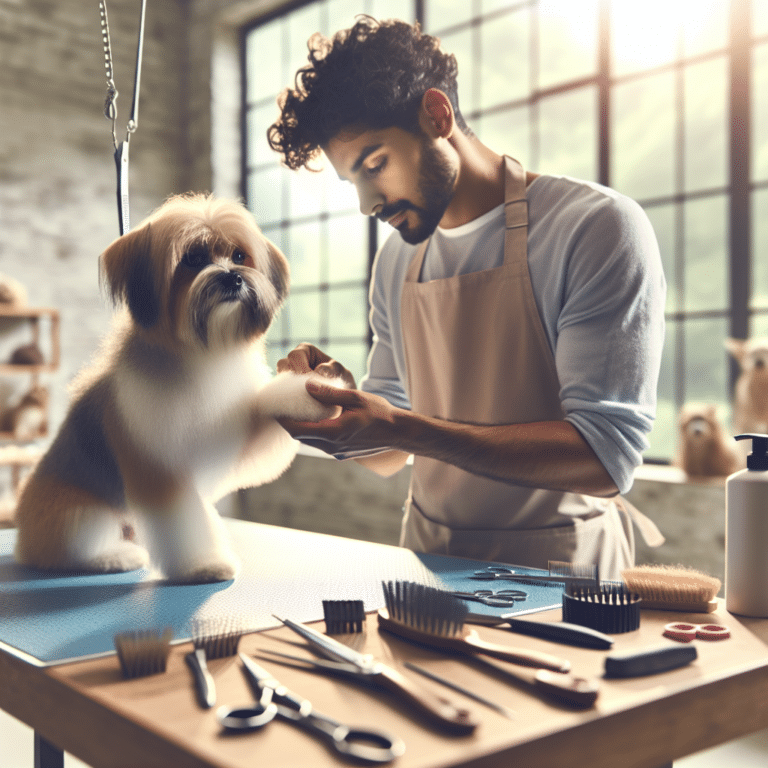 The Art of Trimming Small Dog Paw Hair